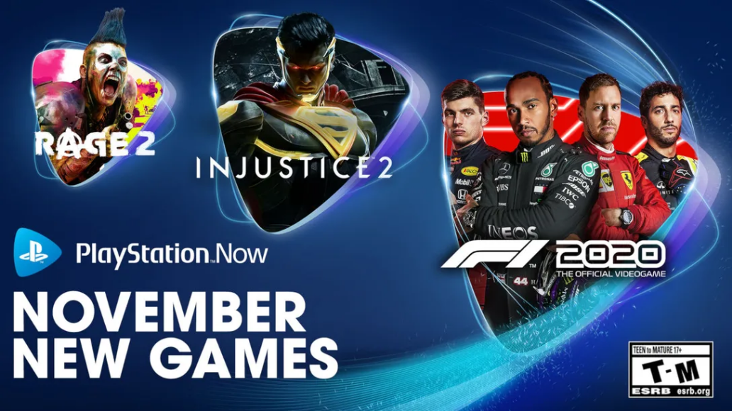 PlayStation Now Adds Rage 2, Injustice 2 and More on November 3